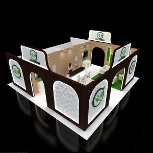 30x30 Trade Show Exhibit