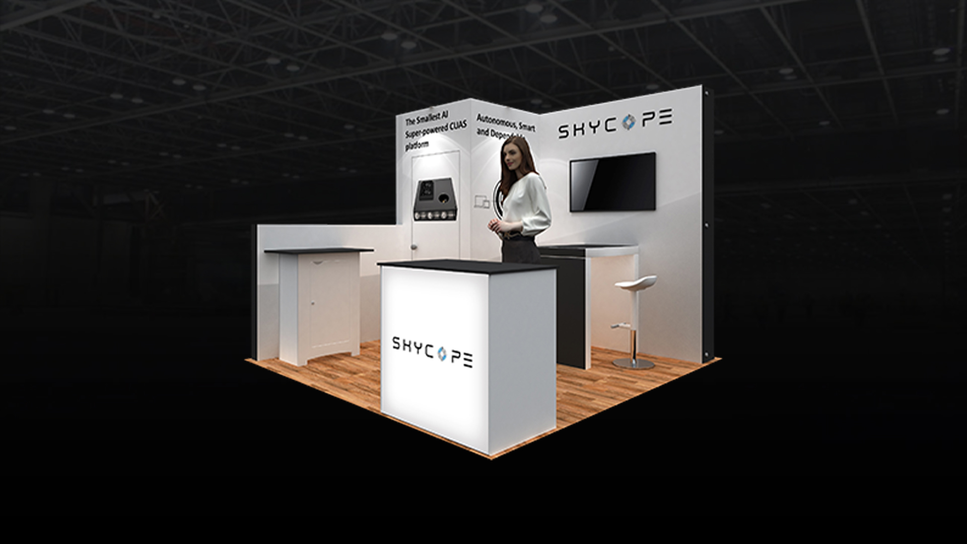 10×10 Trade Show Booth Rental