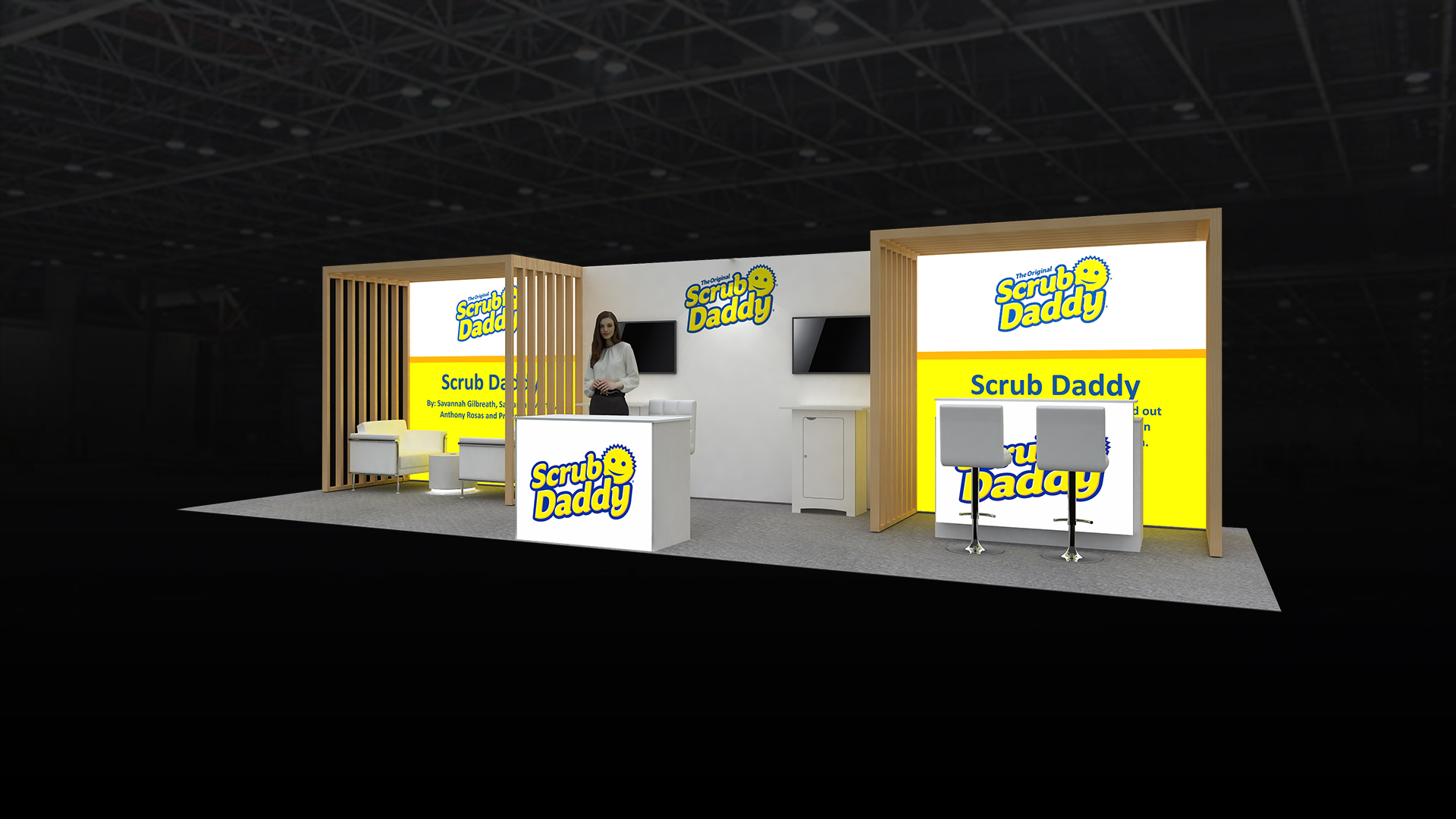 10×30 Trade Show Booth Rental
