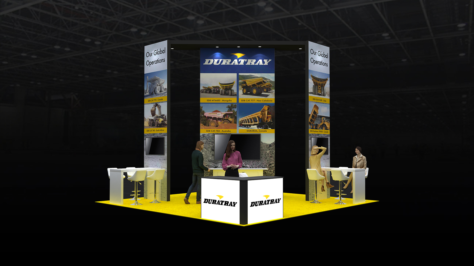 20×20 Trade Show Booth Rental