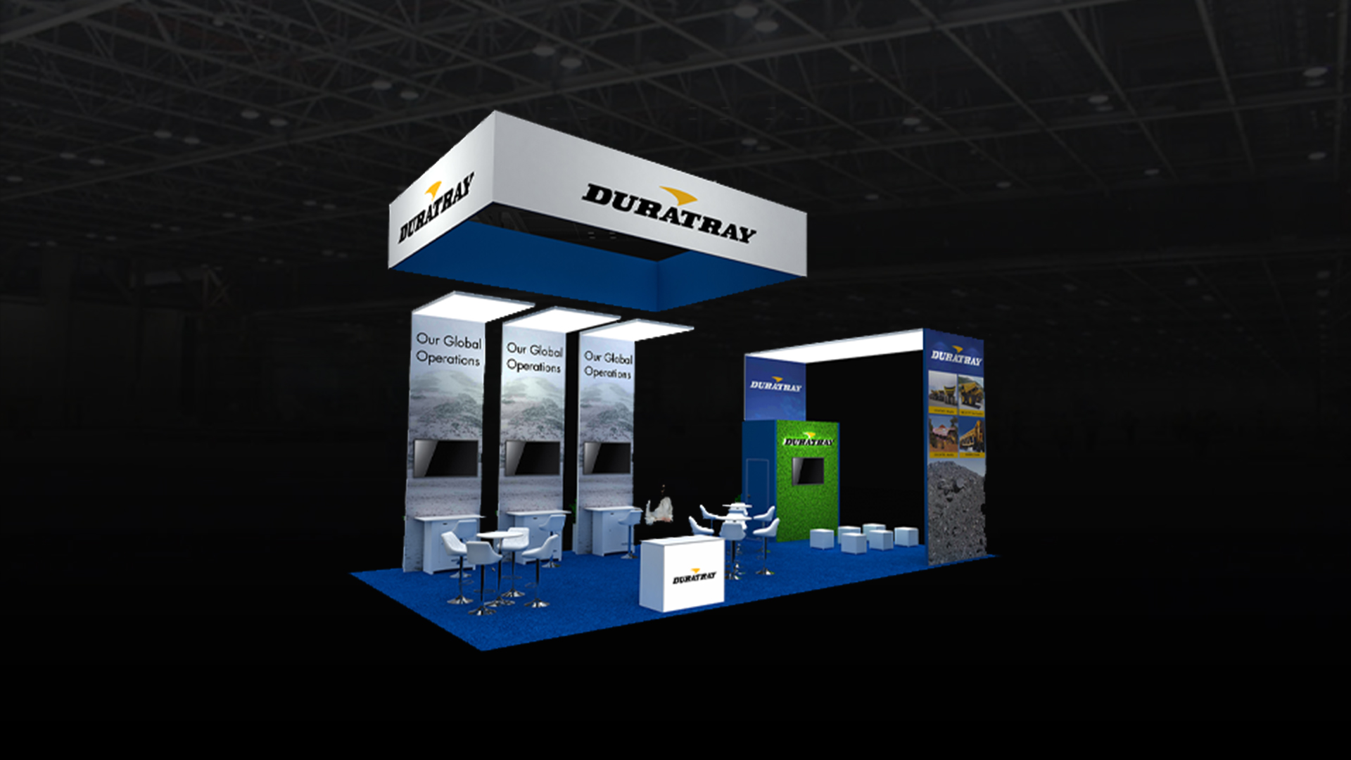 20×40 Trade Show Booth Rental