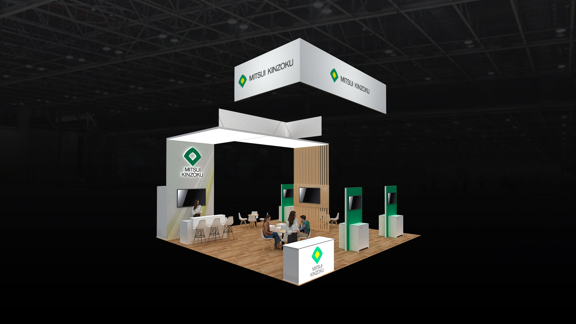 30×30 Trade Show Booth Rental