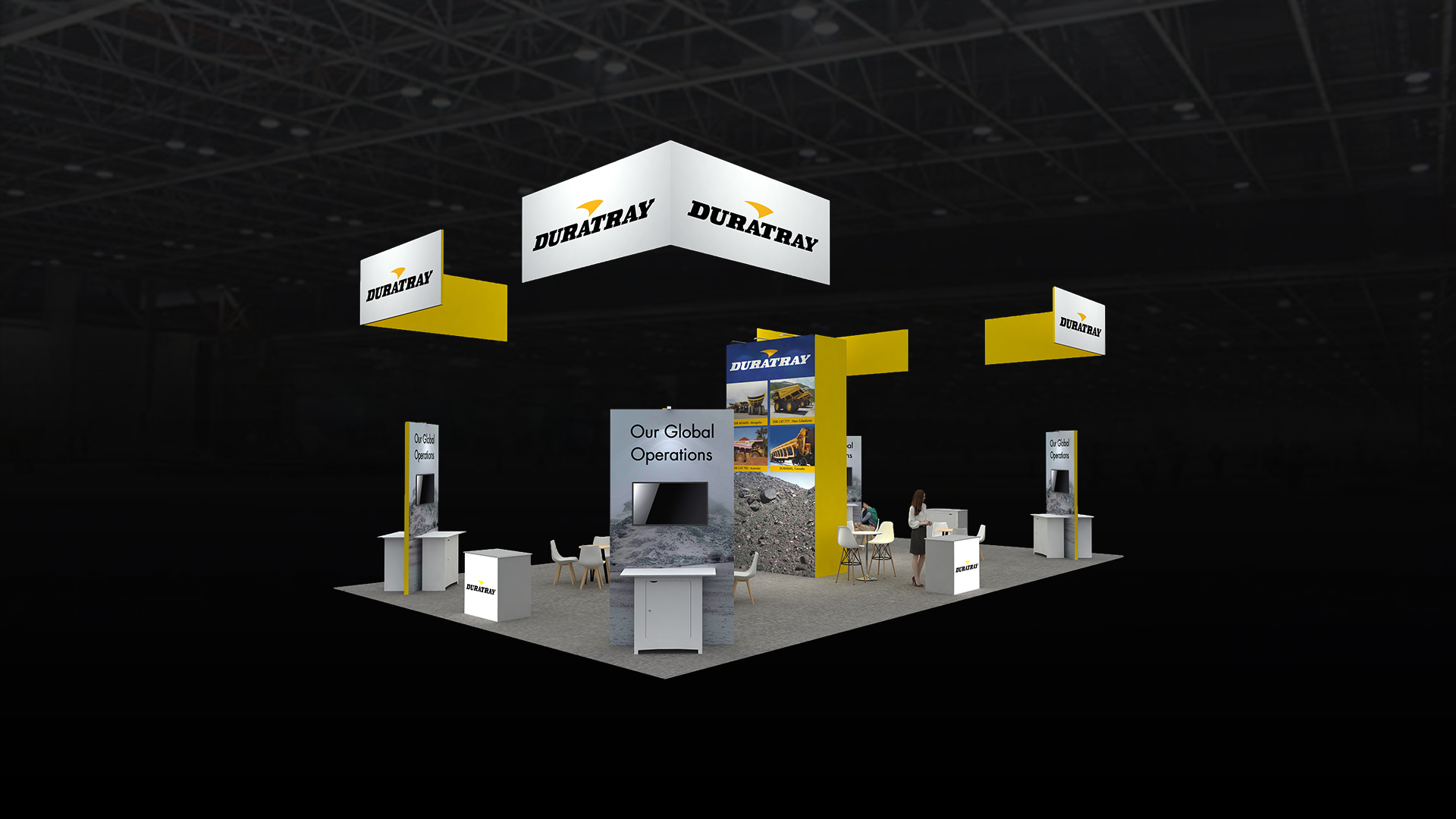 30×50 Trade Show Booth Rental