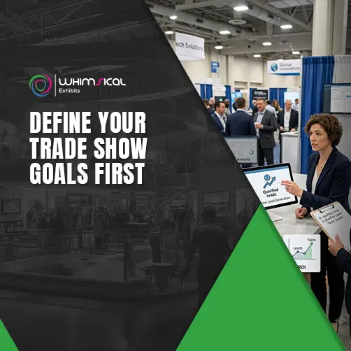 Define clear trade show goals for success