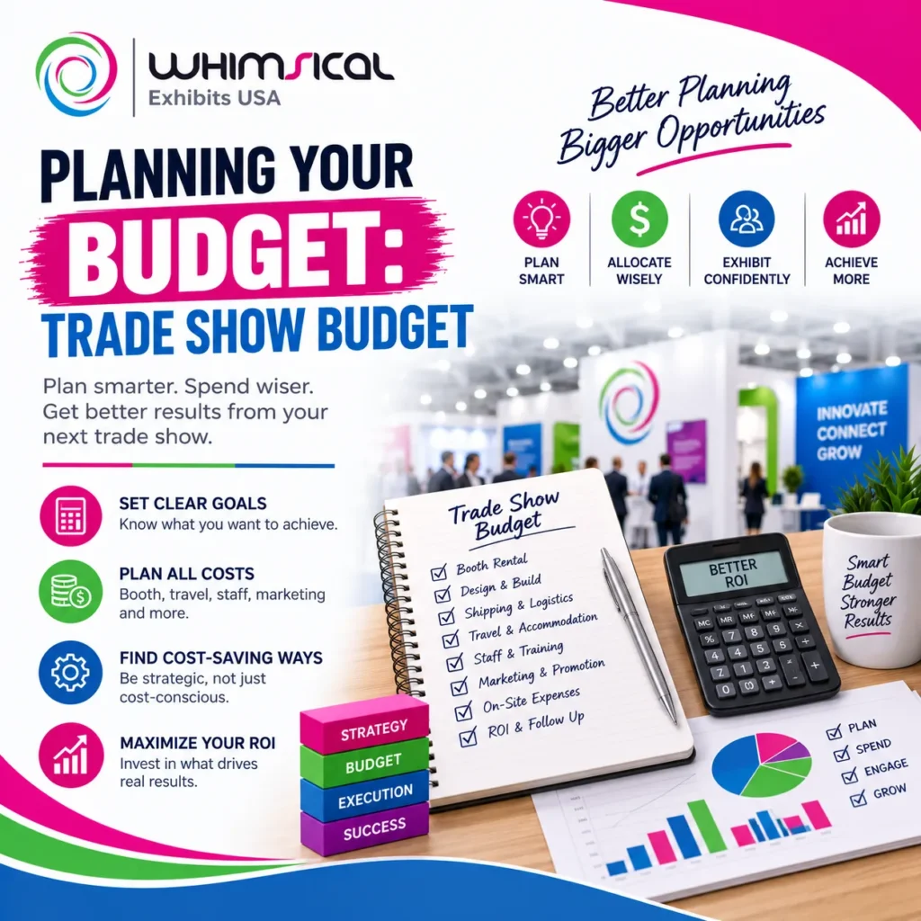 Planning a budget for trade show marketing