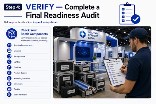 Trade show final readiness audit checklist